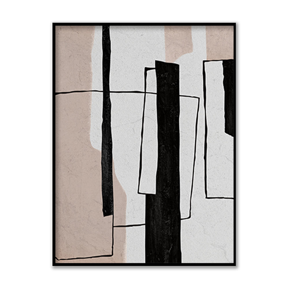 Thick & Thin Wall Art | Abstract Canvas Painting for Wall | Wall Decor | Wall Painting