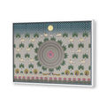 Contemporary Pichwai with Krishna Basuri Traditional Artwork Canvas Print for Wall