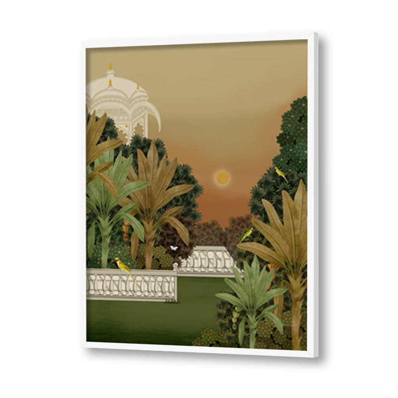 Bagicha - Set of 2 Traditional Artwork Canvas Print for Wall