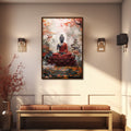 Buddha 3 Traditional Artwork Canvas Print for Wall