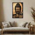 Buddha 4 Traditional Artwork Canvas Print for Wall