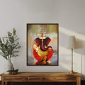 Ganesha 3 Traditional Artwork Canvas Print