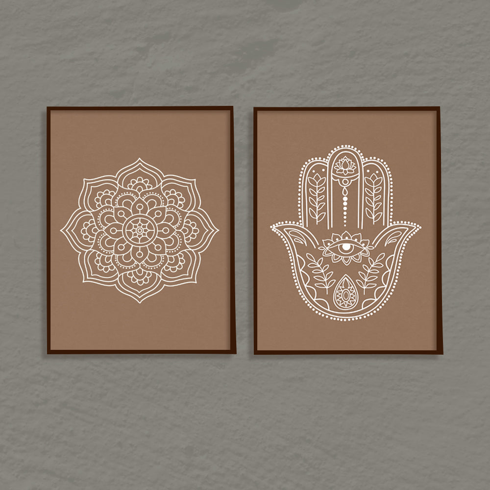 Inner Harmony 1 Traditional Canvas Wall Art Print