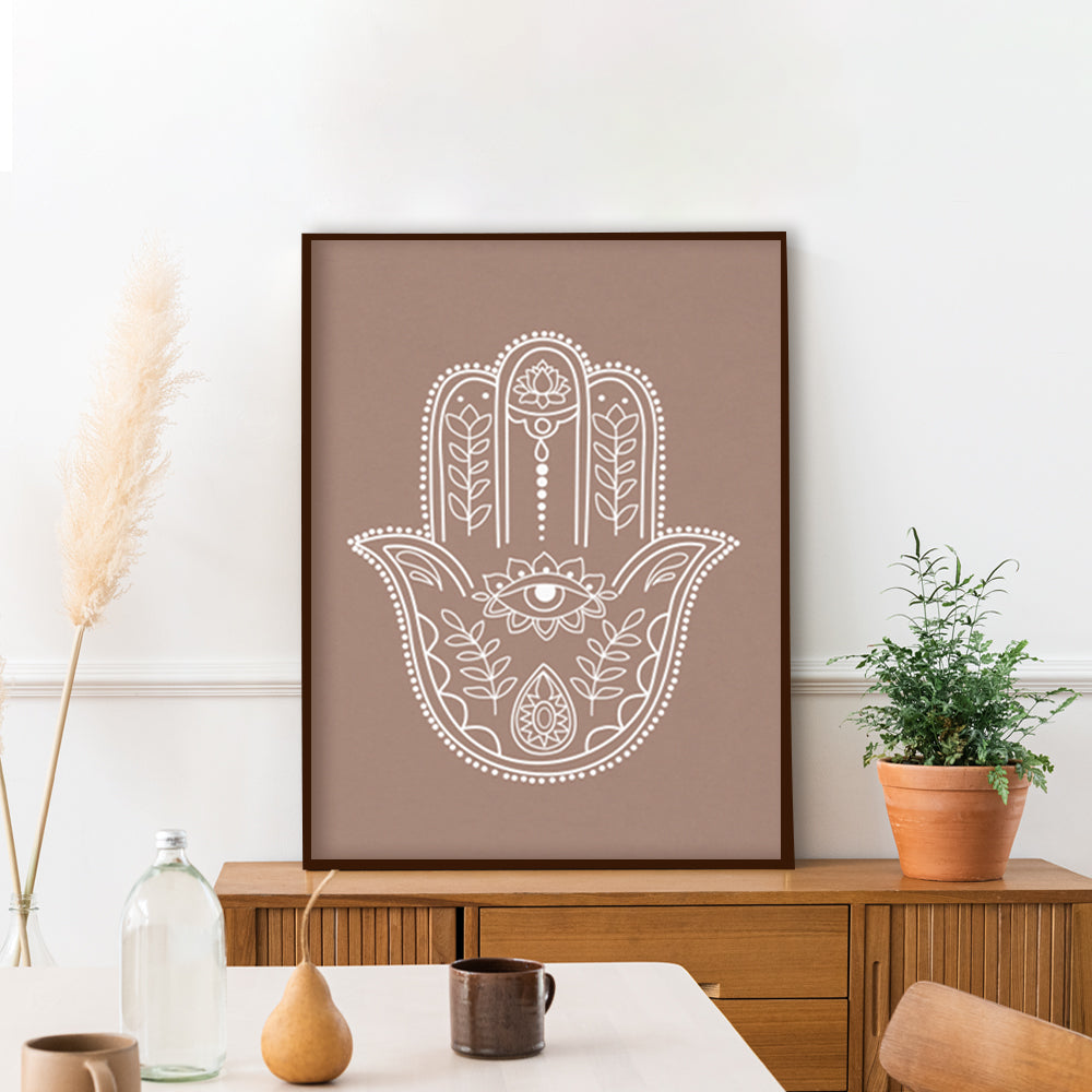 Inner Harmony 2 Traditional Canvas Wall Art Print shown in a room