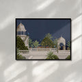 Mor Mahal Traditional Artwork Canvas Wall Print