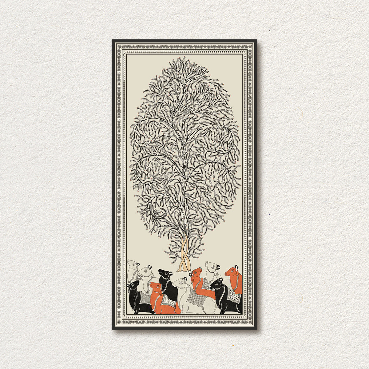 Timeless Tapestry Traditional Artwork Canvas Print for Wall