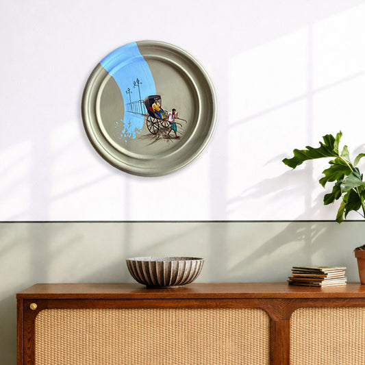 Urban Narratives - Cycle Stories (Acrylic Painting on Canvas)