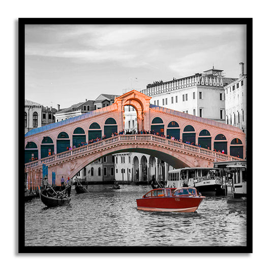 Traveler's Tapestry 1 Black and White Wall Artwork | Pop Canvas Painting for Wall | Wall Decor | Wall Painting for Living Room | Bedroom