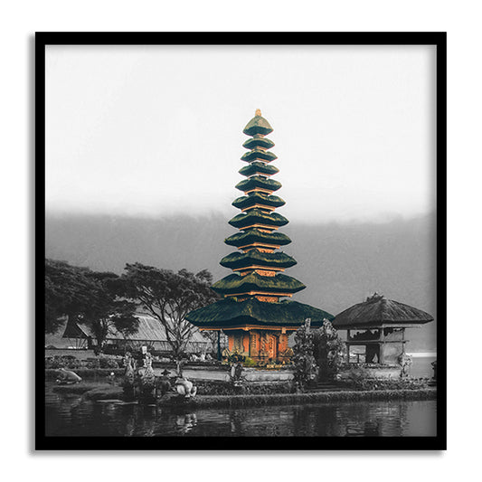 Traveler's Tapestry 7 Black and White Wall Artwork | Pop Canvas Painting for Wall | Wall Decor | Wall Painting for Living Room | Bedroom