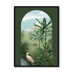 Tropical Jungle No. 2 – Nature Artwork Canvas Wall Print