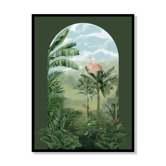 Tropical Jungle 3 Nature Artwork Canvas Print for Wall