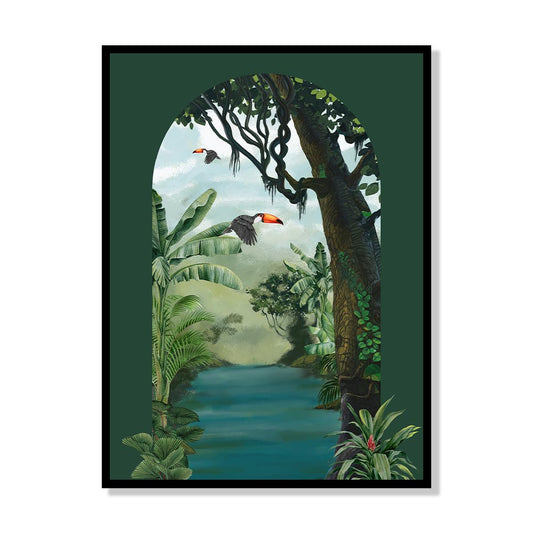 Tropical Jungle 6 Nature Artwork Canvas Print for Wall