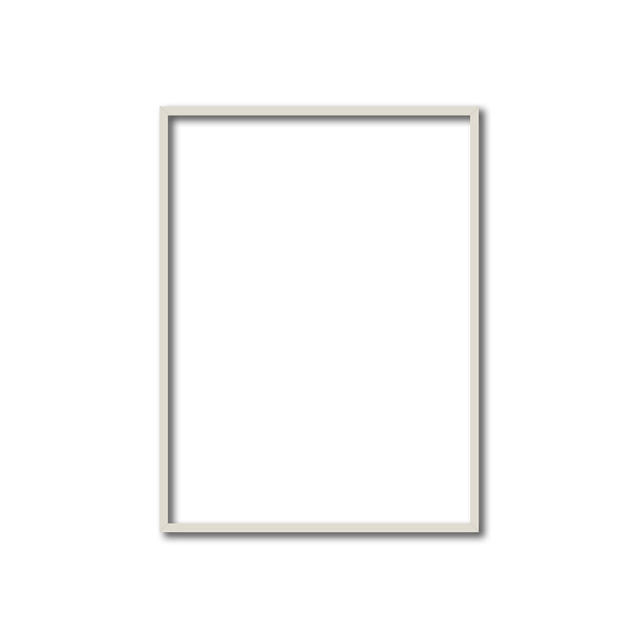 White frame