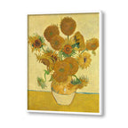 Sunflowers by Vincent - Famous Painting Canvas Print
