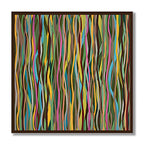 Vines Abstract Canvas Wall Art Print