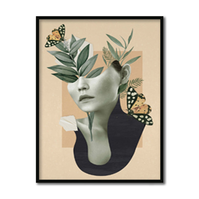 With My Greens 1 Scandinavian Canvas Wall Art Print