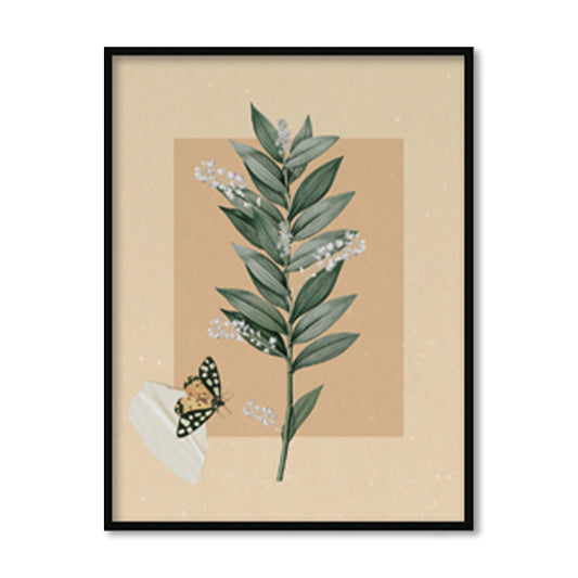 With My Greens 3 Scandinavian Canvas Wall Art Print