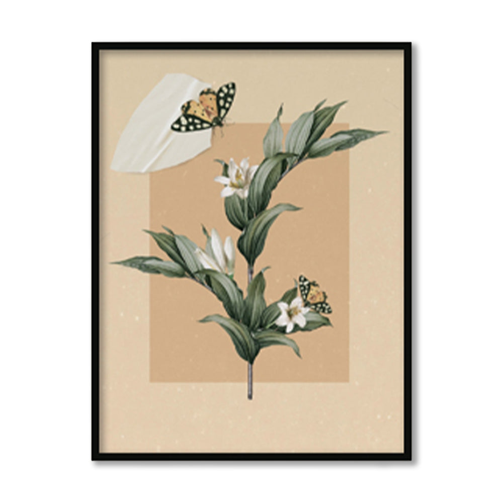 With My Greens 4 Scandinavian Canvas Wall Art Print