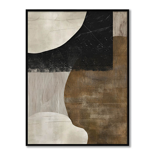Woodland Abstract Canvas Wall Art Print