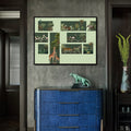 Jungle Safari Nature Artwork Canvas Print for Wall