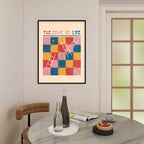 The Game of Life Retro Board Pop Artwork Canvas Print for Wall