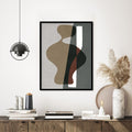 Into the Shadows 2 Abstract Canvas Wall Art Print