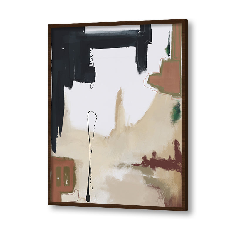 Gilded Marble Abstract Canvas Wall Art Print