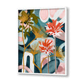 Floral Bouquet Nature Art Canvas Wall Print