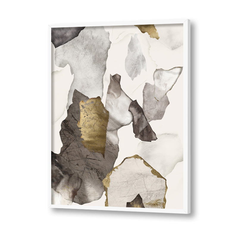 Gilded Marble Abstract Canvas Wall Art Print