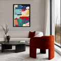 Kaleidoscopic No. 3 – Pop Art Canvas Print