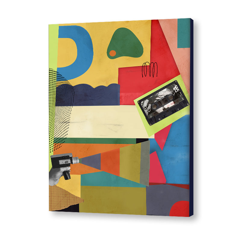 Kaleidoscopic 1 Pop Art Canvas Print