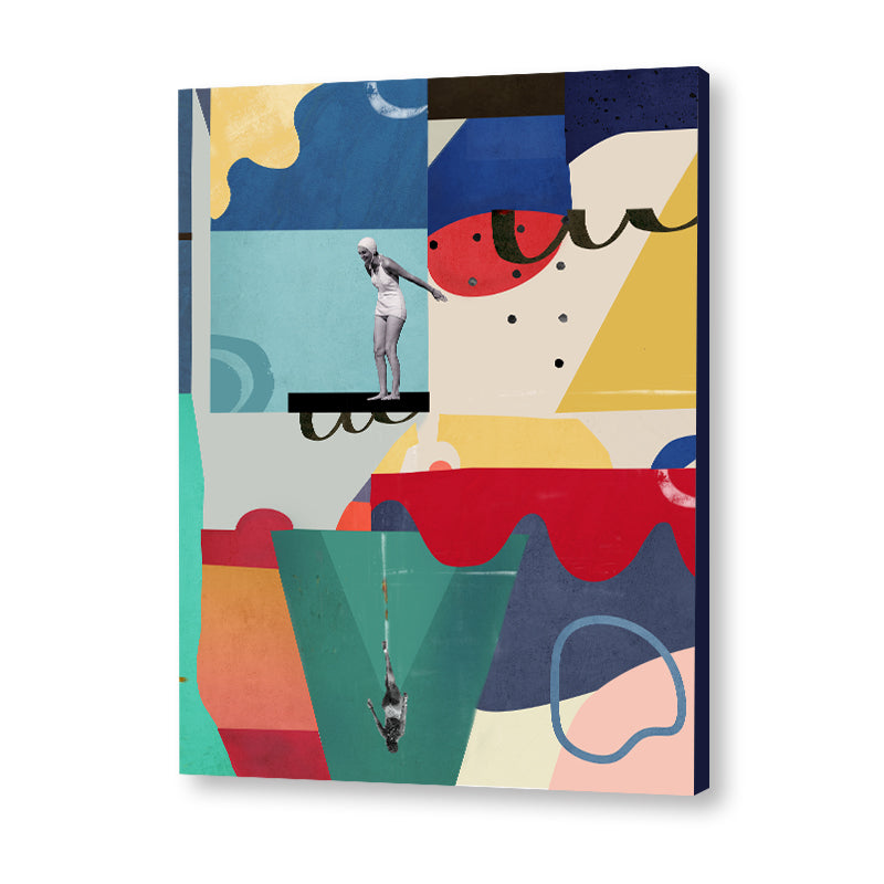 Kaleidoscopic 3 Pop Art Canvas Print