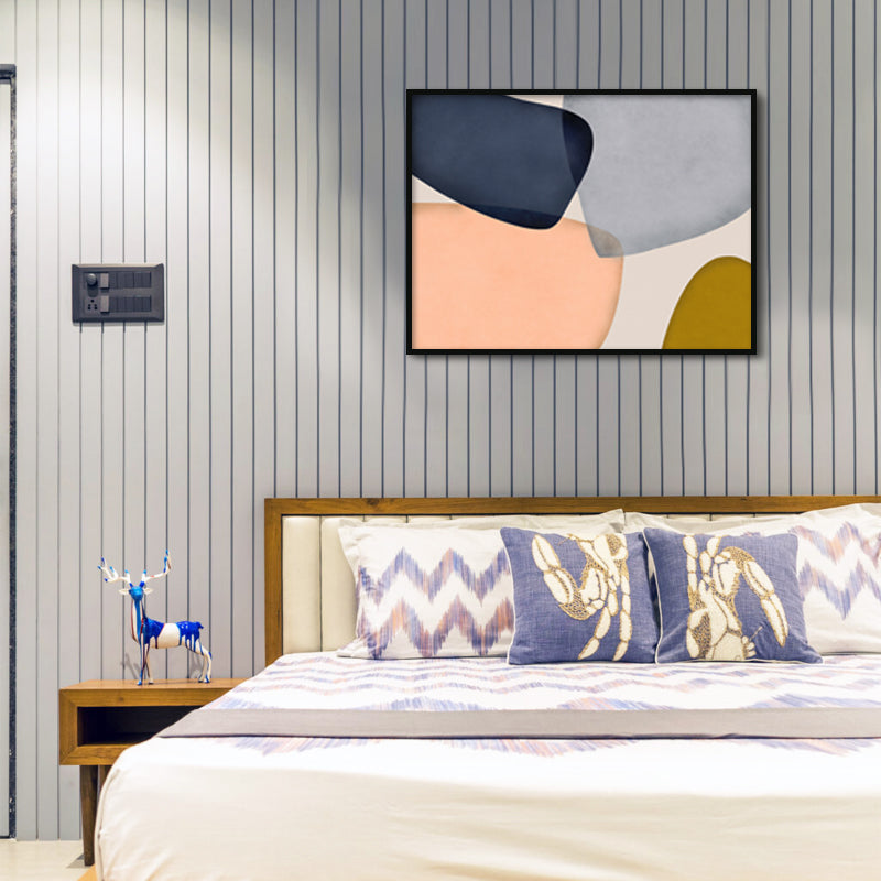 Pebbles Abstract Canvas Wall Art Print