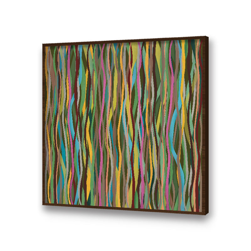 Vines Abstract Canvas Wall Art Print
