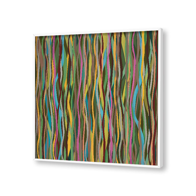 Vines Abstract Canvas Wall Art Print