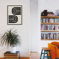 Harmony 1 Black and White Wall Artwork