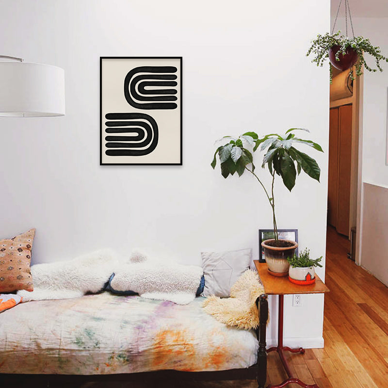 Harmony 1 Black and White Wall Artwork