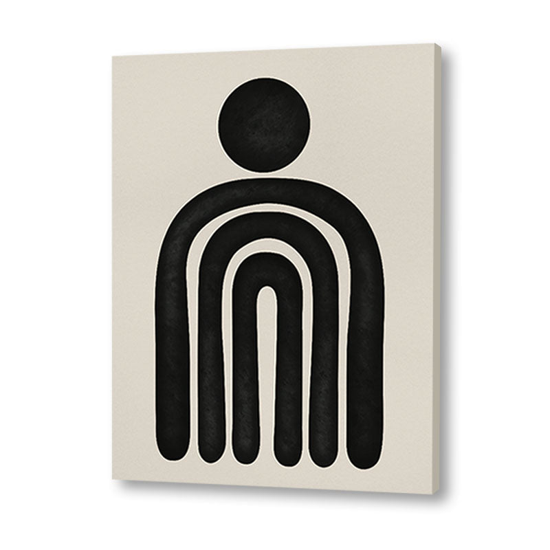 Harmony 2 Black and White Wall Artwork