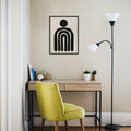 Harmony 2 Black and White Wall Artwork