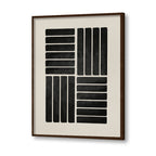 Harmony No. 4 – Black and White Artwork Canvas Print