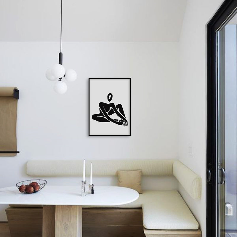 Female Form 2 Black and White Wall Artwork