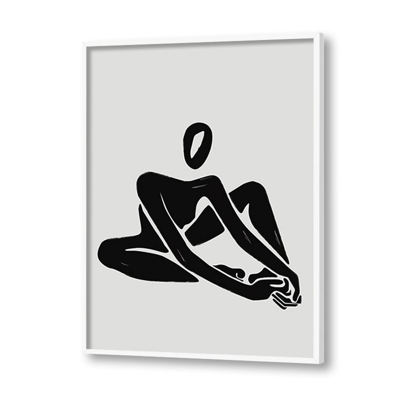Female Form 2 Black and White Wall Artwork