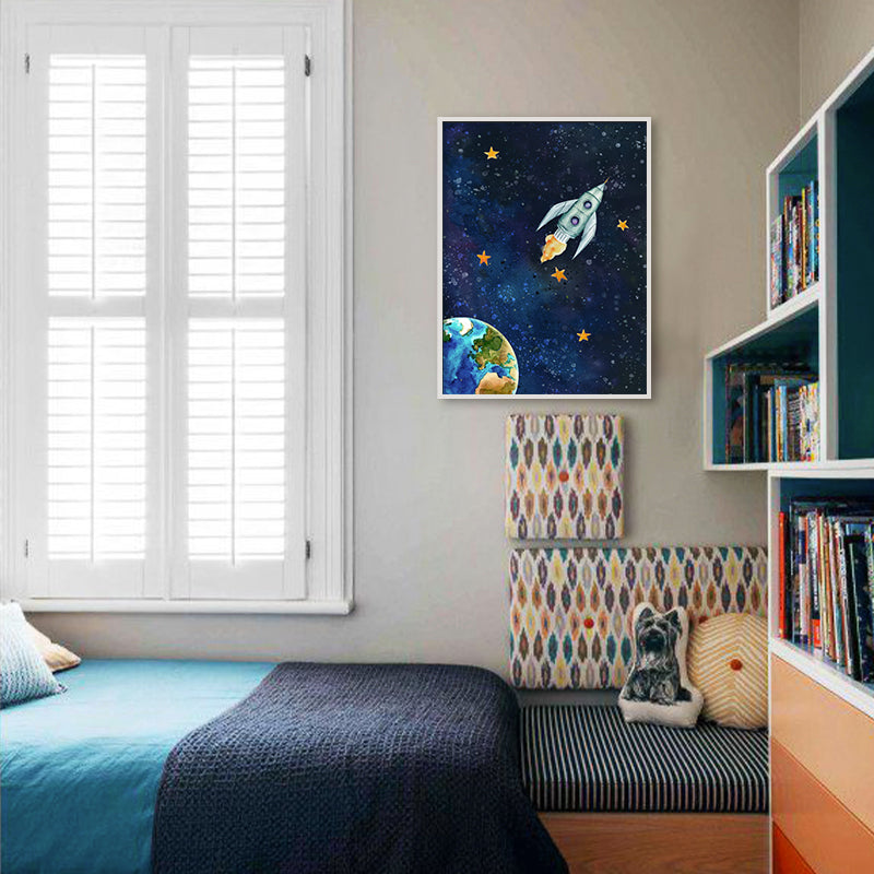 Galaxy 1 Wall Art Canvas Print for Kids Room