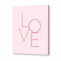 Love Wall Art Canvas Print for Kids Room