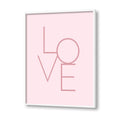 Love Wall Art Canvas Print for Kids Room