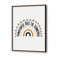 Over The Rainbow Wall Art Canvas Print for Kids Room