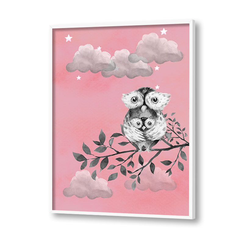 Owls Wall Art Canvas Print for Kids Room