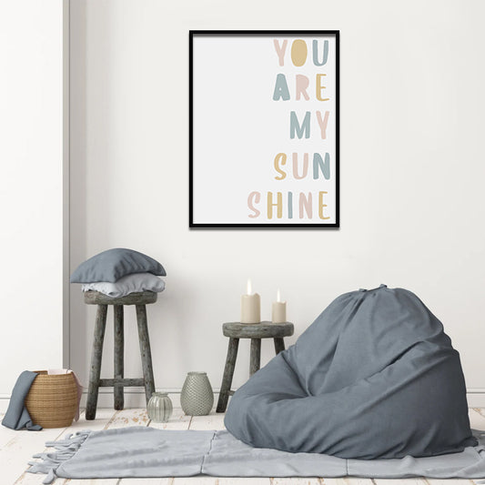 Sunshine Wall Art for Kids Room | Canvas Painting for Wall | Wall Decor | Wall Painting for Kids, Wall, Home Decor