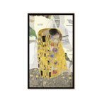 The Kiss Famous Painting Artwork Canvas Print