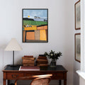 Country Landscape Nature Canvas Art Print for Wall
